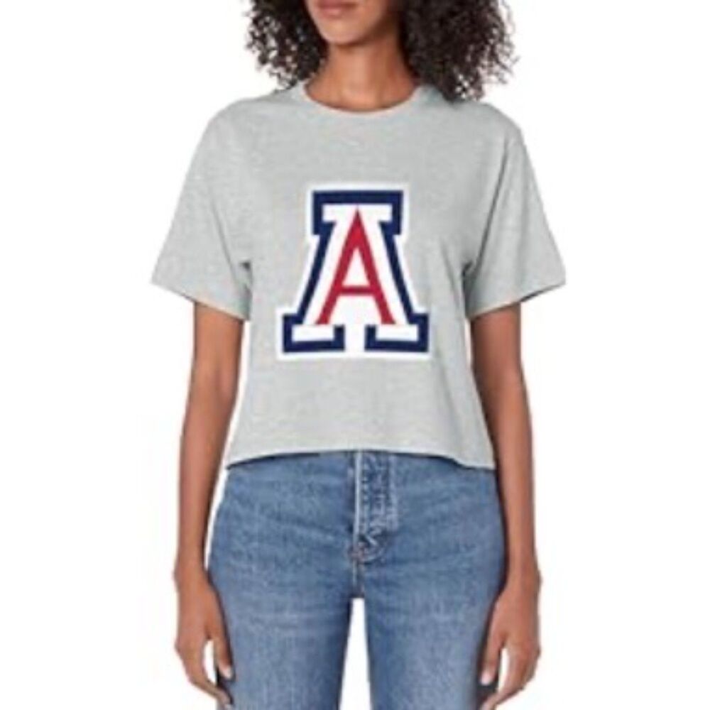 American Apparel University of Arizona Wildcats Gray Tee Women’s Small NWOT